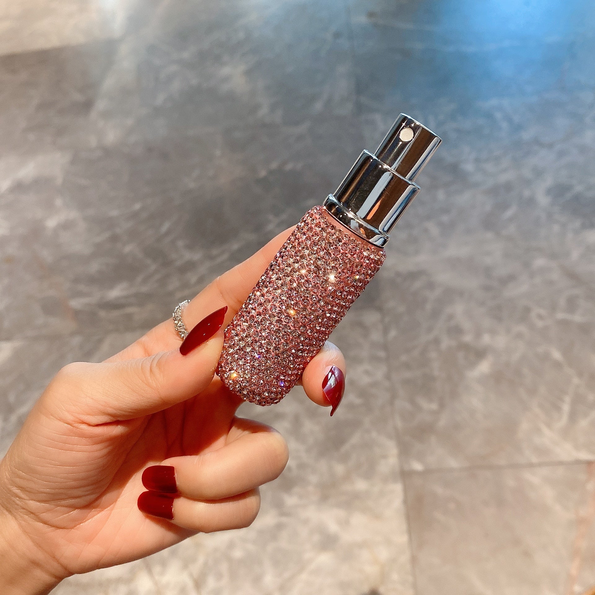 DiamondScent - Luxe Refillable Perfume Bottle