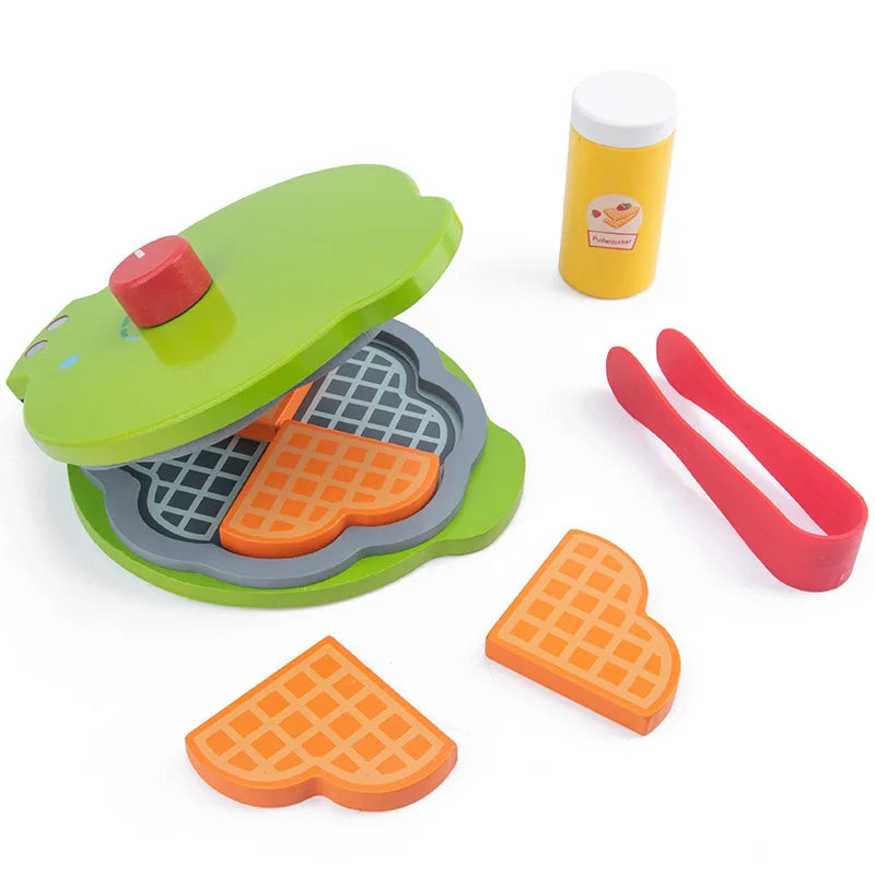 WoodPlay Set - Wooden Kitchen Toy Appliances