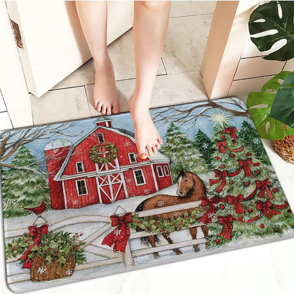 FestiveWelcome - Christmas Doormat