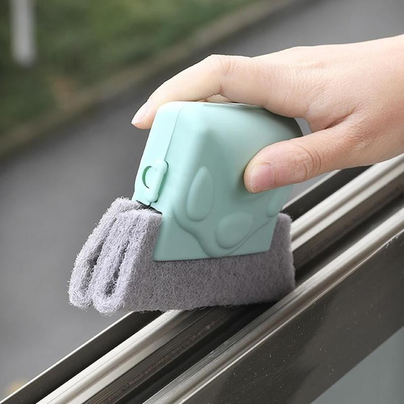GrooveClean Brush - Detail Scrub Brush for Grout and Tight Corners