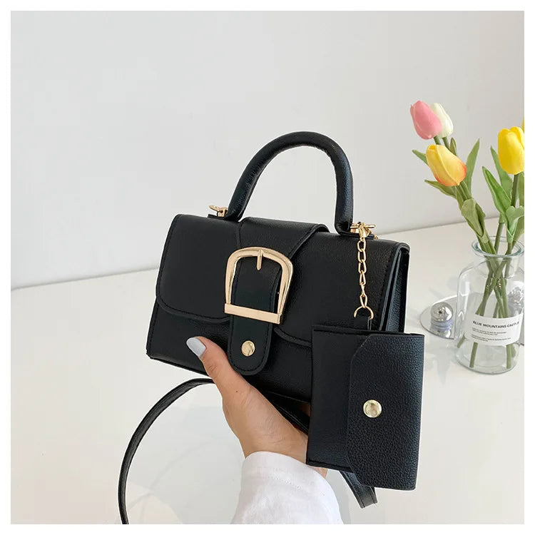 VivaChic Handbag - Chic Faux Leather Everyday Bag