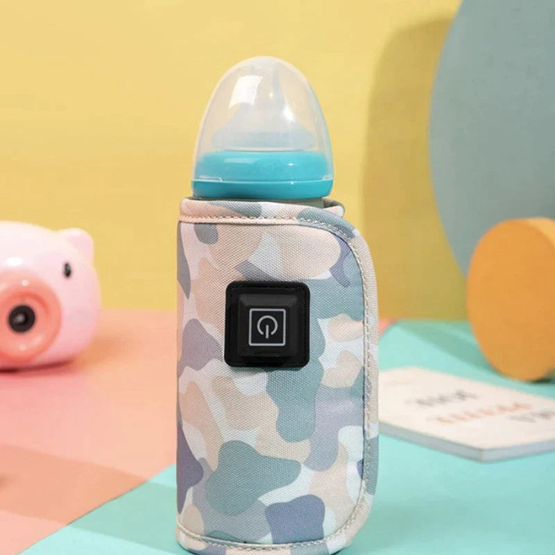 Portable USB Bottle Warmer - Travel Baby Milk Heater