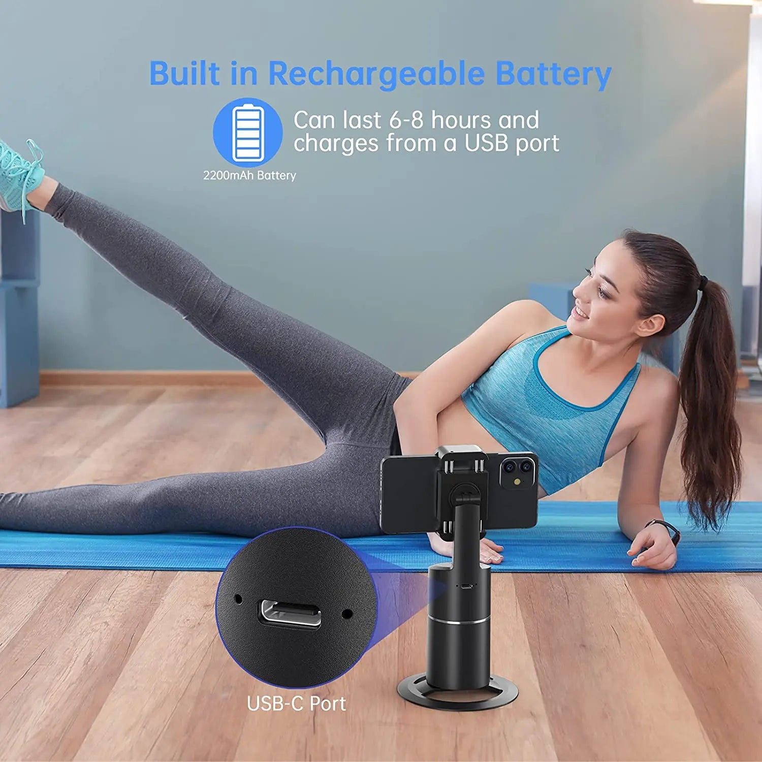 Follow Frame - Auto-Tracking Phone Holder with Face Recognition