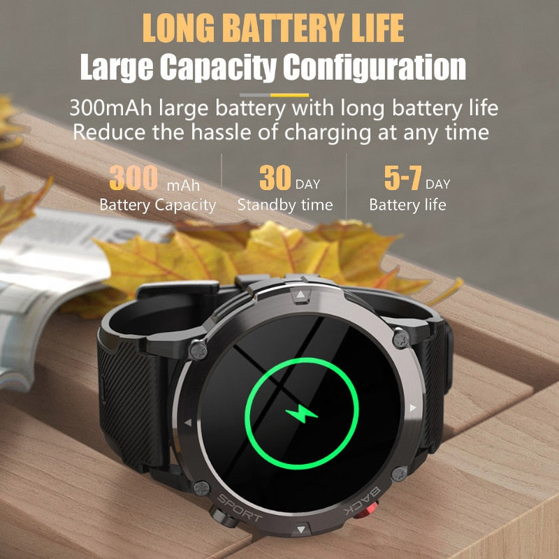 FitSync Pro Smartwatch - Fitness and Lifestyle Tracker with Heart Rate Monitor