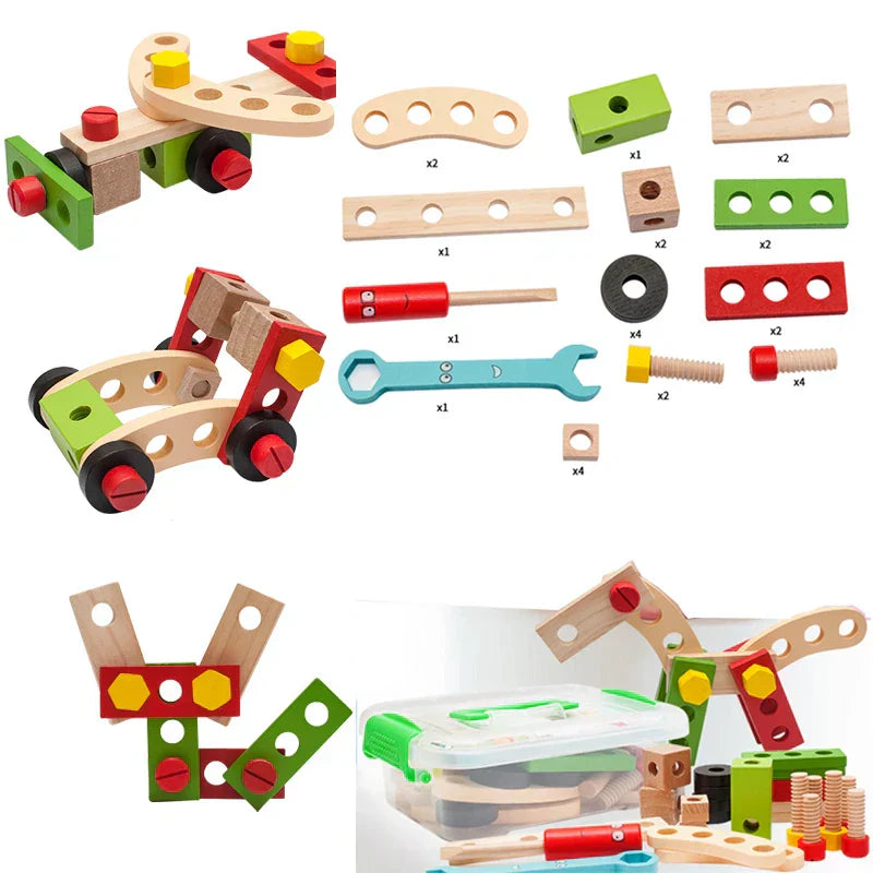 BuilderCraft - Montessori Tool & Building Set