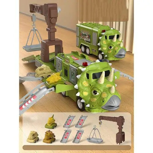 DinoRoar - Foldable Dinosaur Adventure Truck