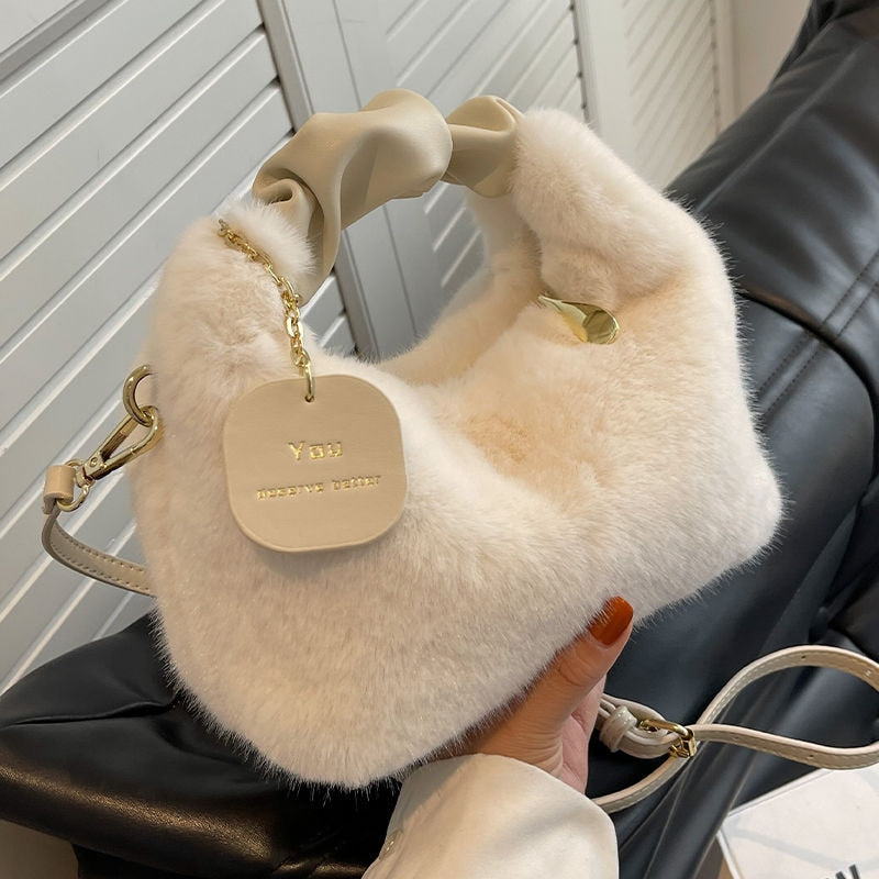 Fluffy - Soft Plush Handbag