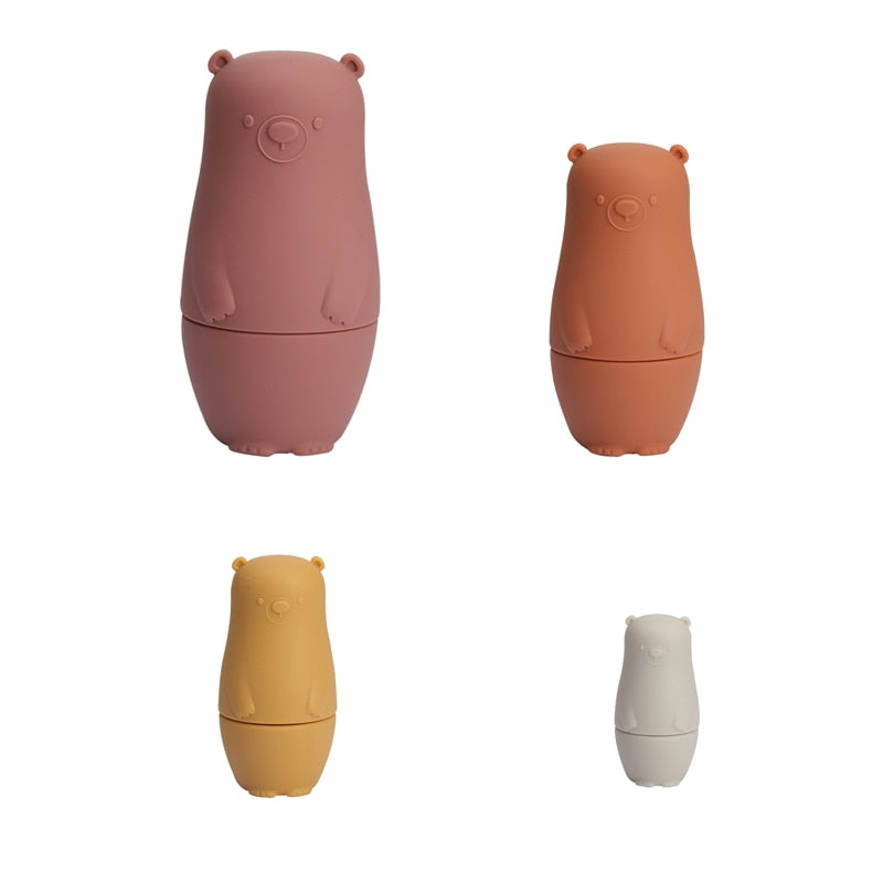 Nesting Dolls - Soft Silicone Stacking Toy