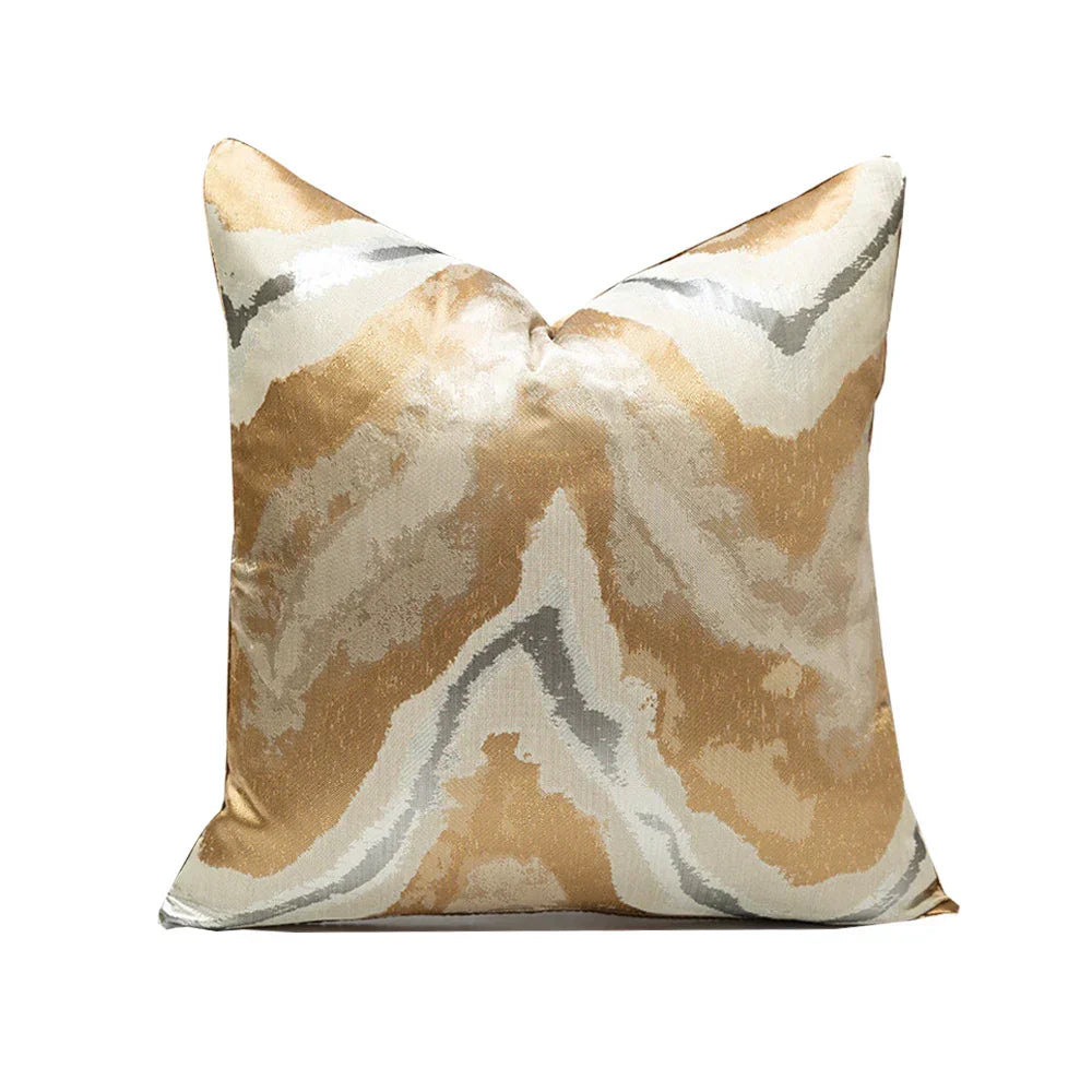 LuminaRest Cushion Cover - Abstract Art Design