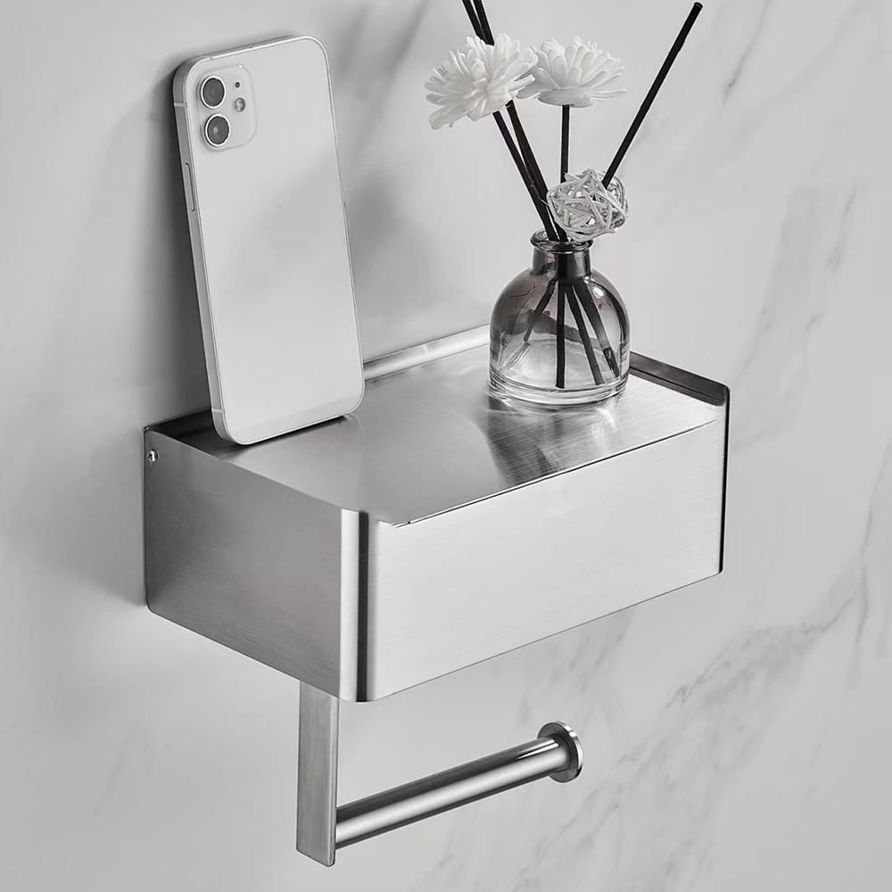Bibbie - Modern Metal Toilet Paper Holder