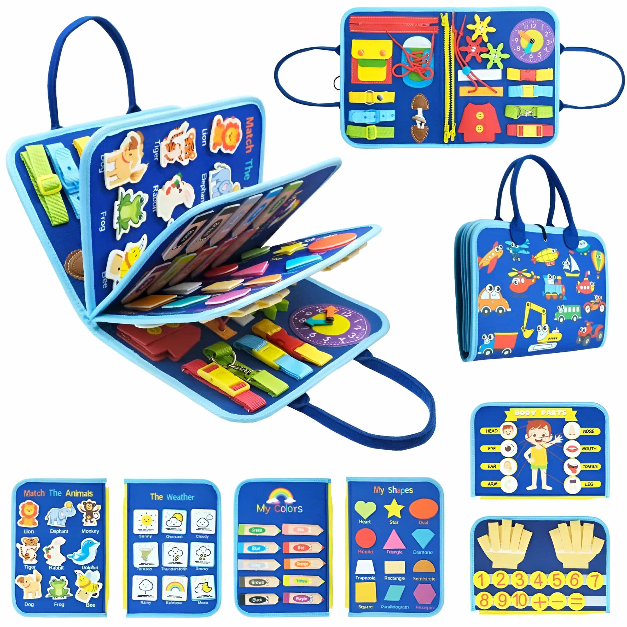 LearnPlay Book - Independent Learning Toy