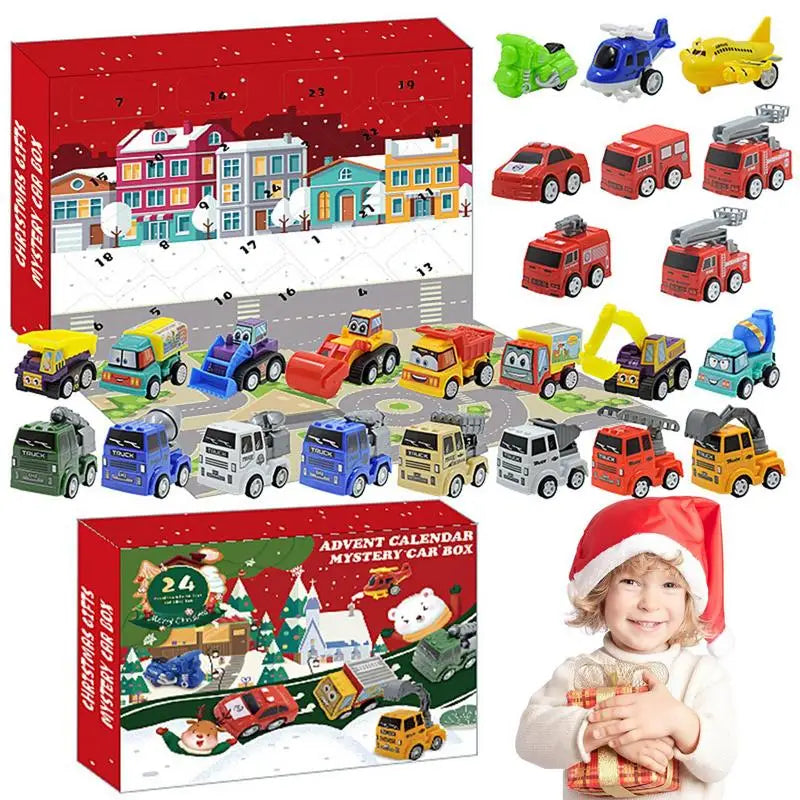 SpeedJoy Calendar - Christmas Advent Calendar with Cars and Trucks