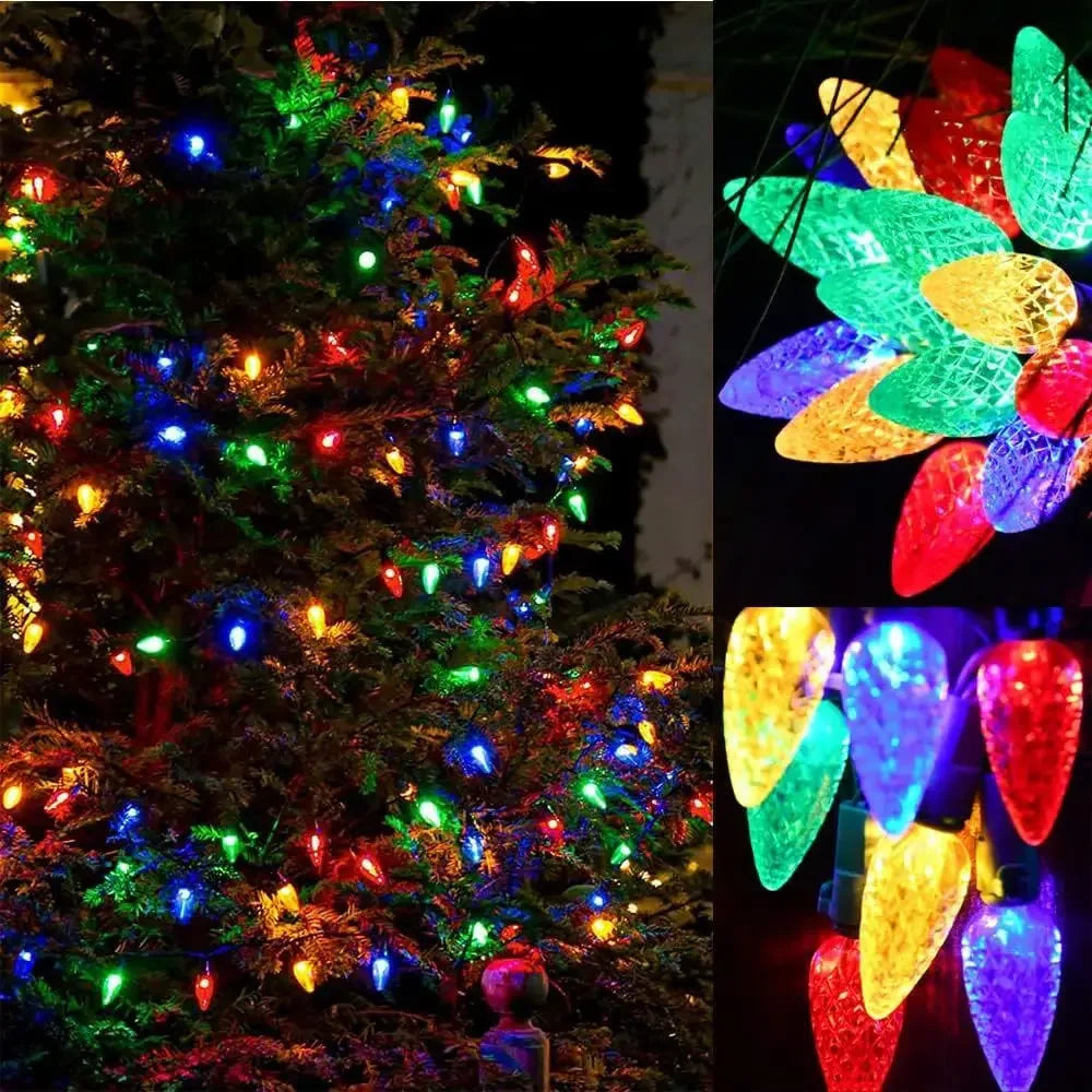 Honeyberry - Solar Strawberry String Lights for Garden Parties