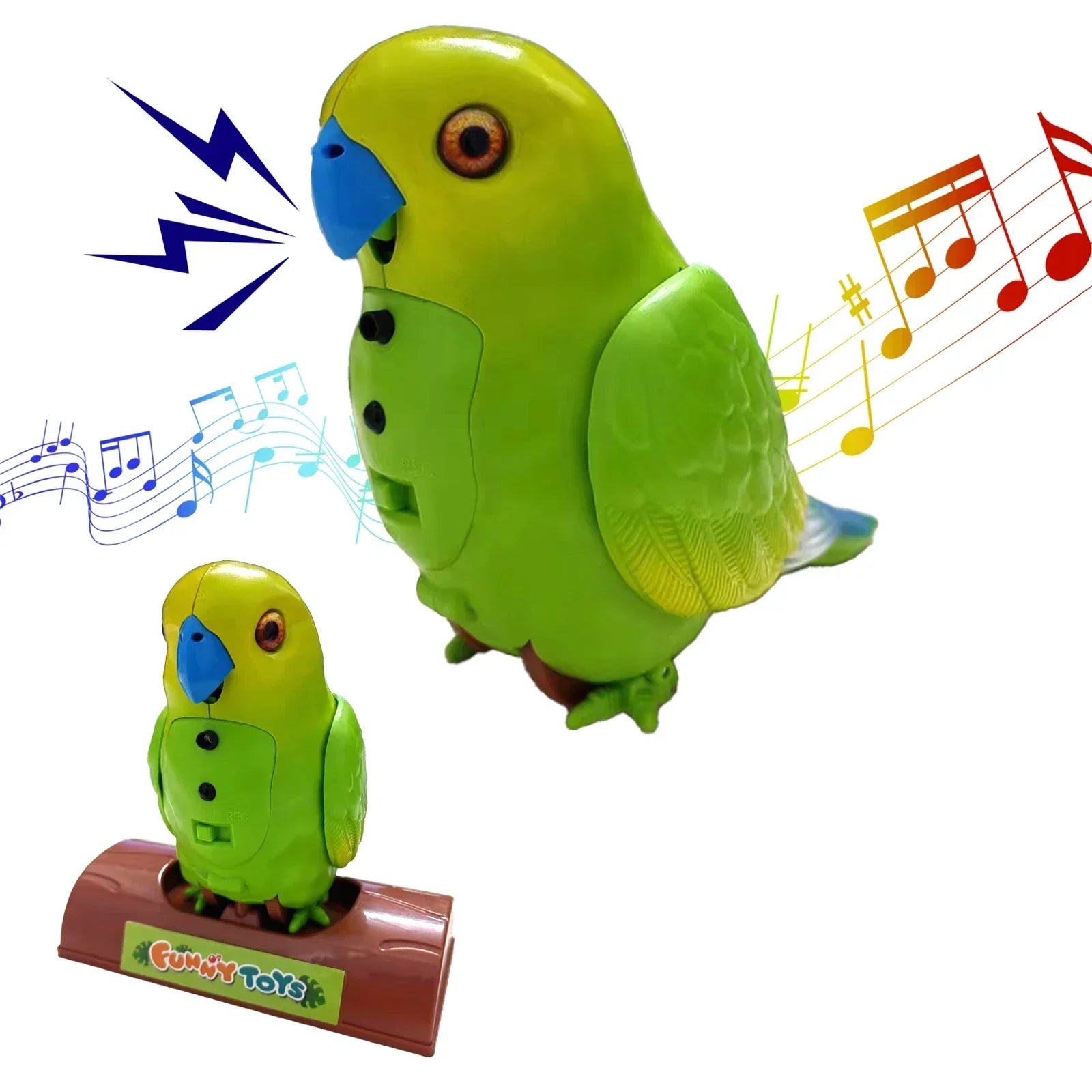 ChatBird Toy - Talking Singing Parrot