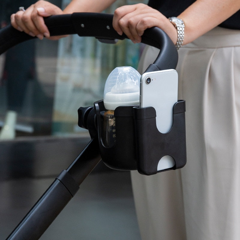 StrollerEase - Universal Stroller Cup and Phone Holder