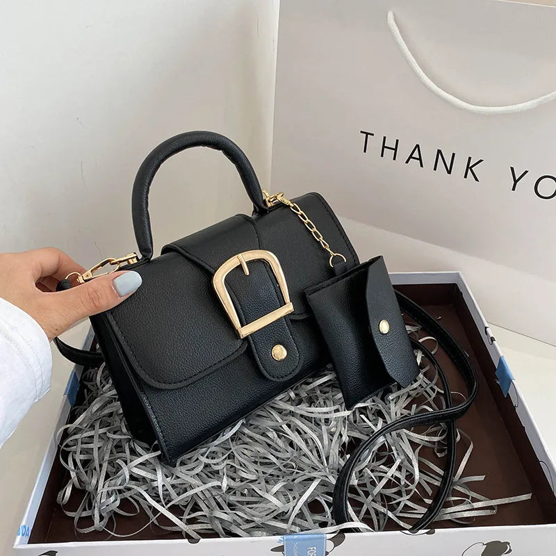 VivaChic Handbag - Chic Faux Leather Everyday Bag