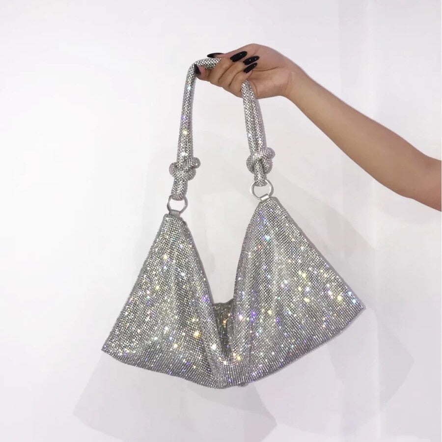 StyleMate Bag - Elegant Rhinestone Shoulder Bag for Every Outfit