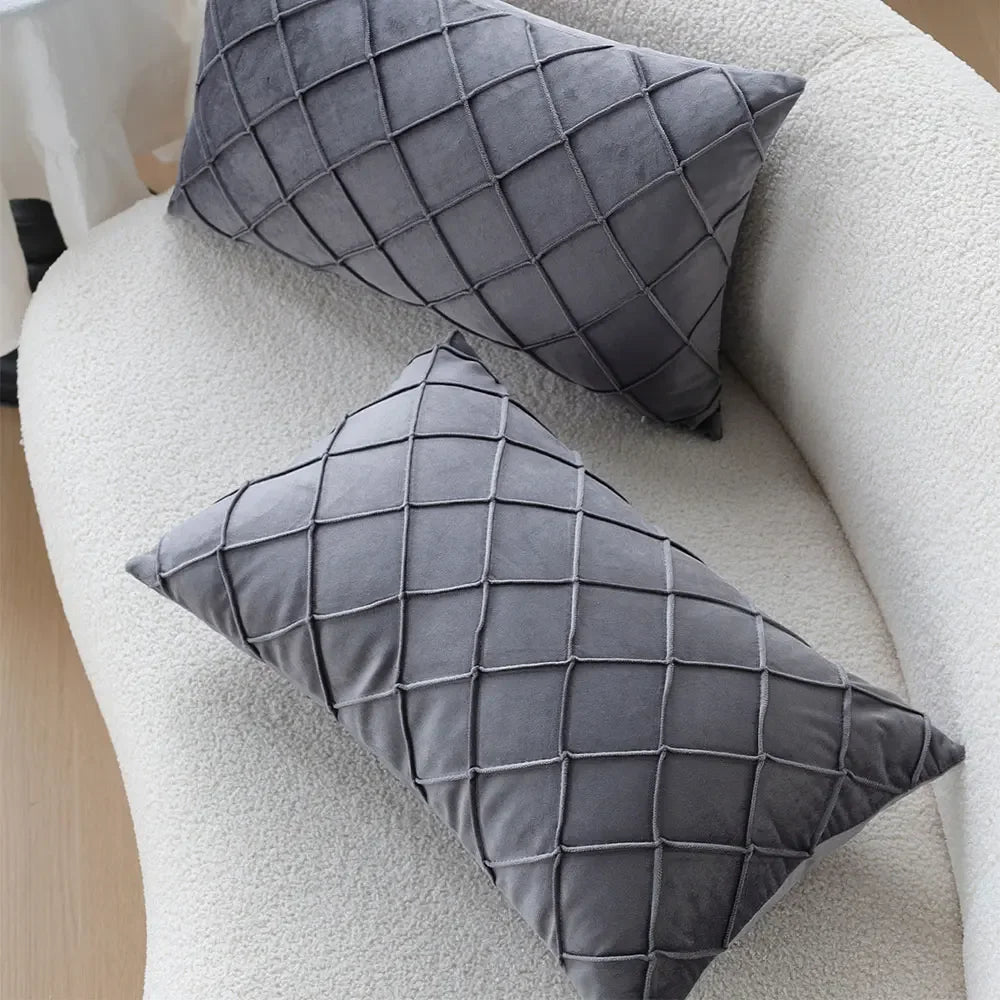 SerenityLounge Cushion Cover - Scandinavian Velour