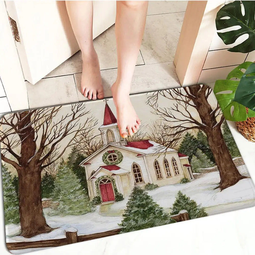 FestiveWelcome - Christmas Doormat