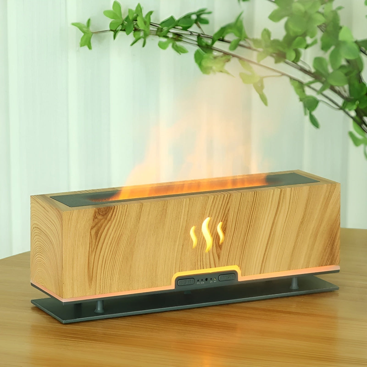 GlowFlame - 3-in-1 Aroma Humidifier with Flame Light