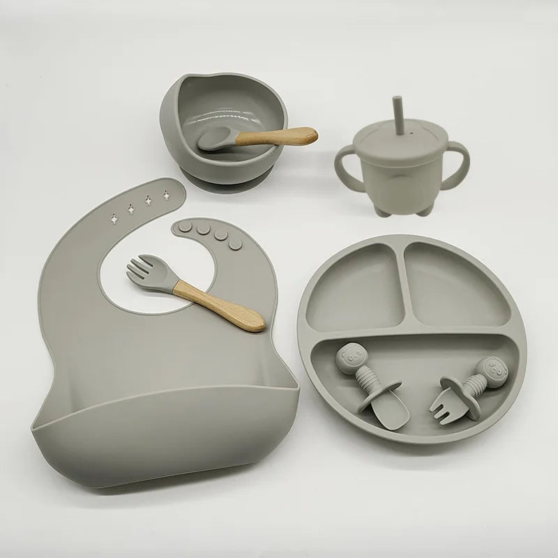 TinyBites Silicone Baby Feeding Set
