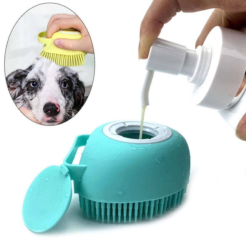 DogEase - Gentle Grooming Shower Brush for Dogs