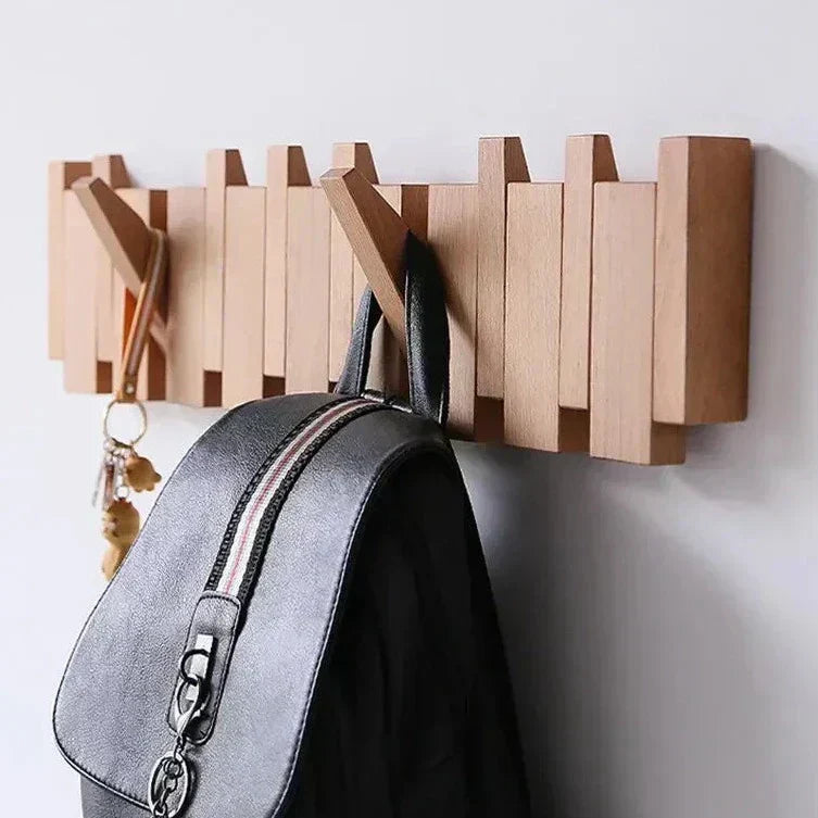 HarmonyHook - Adjustable Wooden Wall Rack