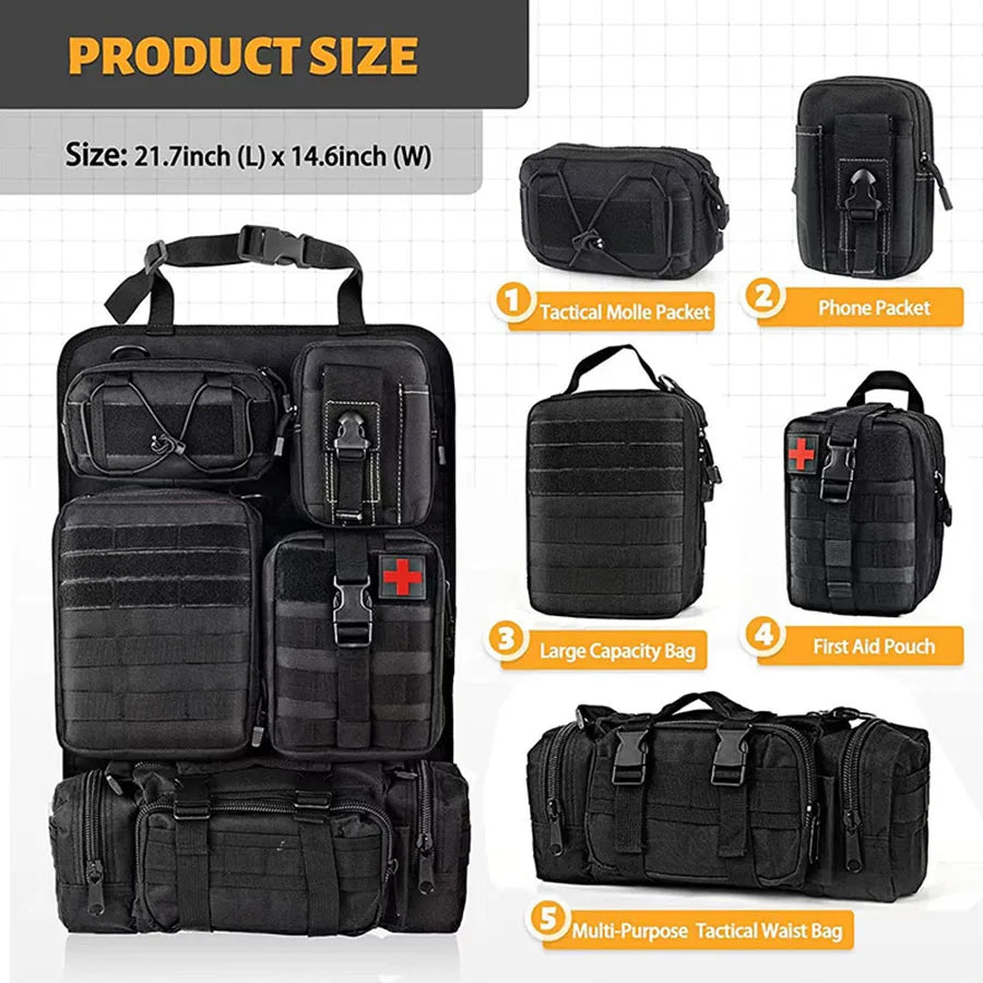 TactiGear Hanging Car Organiser