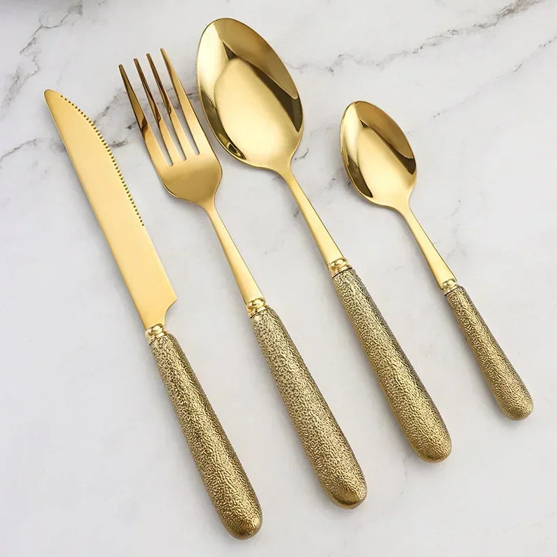 Luxe Stainless Steel Cutlery Set