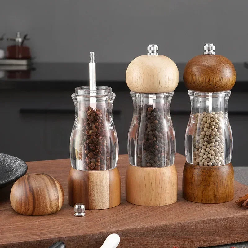 SeasonSculpt Salt and Pepper Mill Set