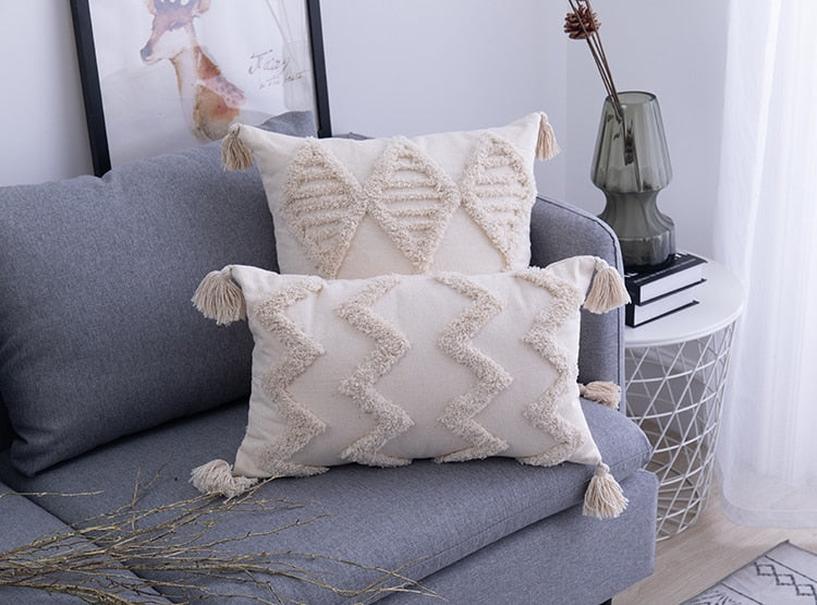 BohoVibes Pillow Covers - Ibiza Style Boho Cushion Covers