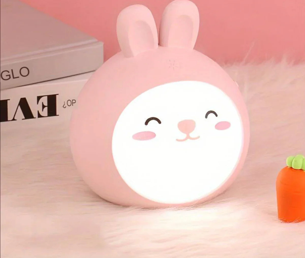 CuddlePaw Night Light - Cute Cordless Kids Lamp
