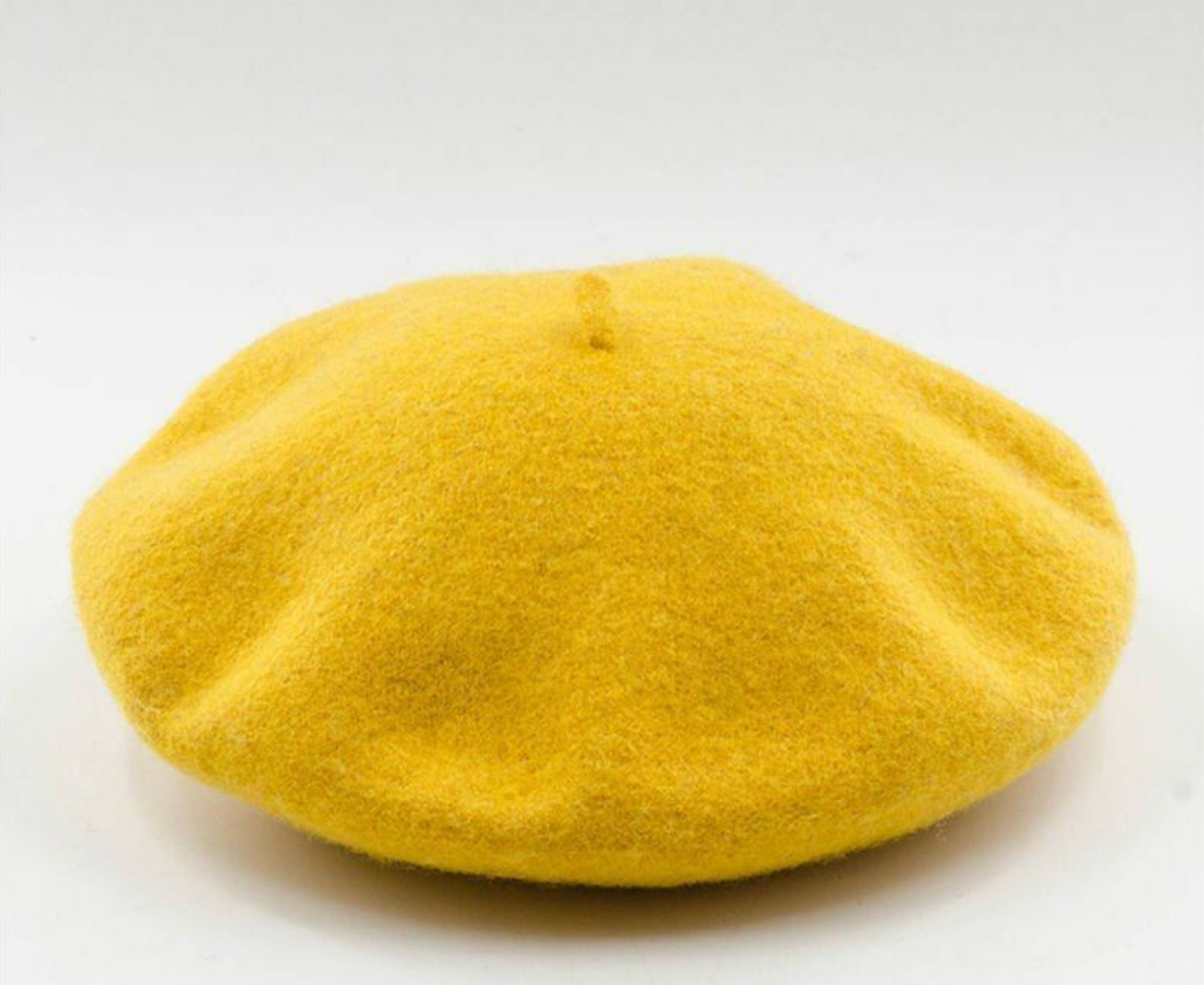 WoolCharm Beret – Luxe 100% Wool Winter Beret