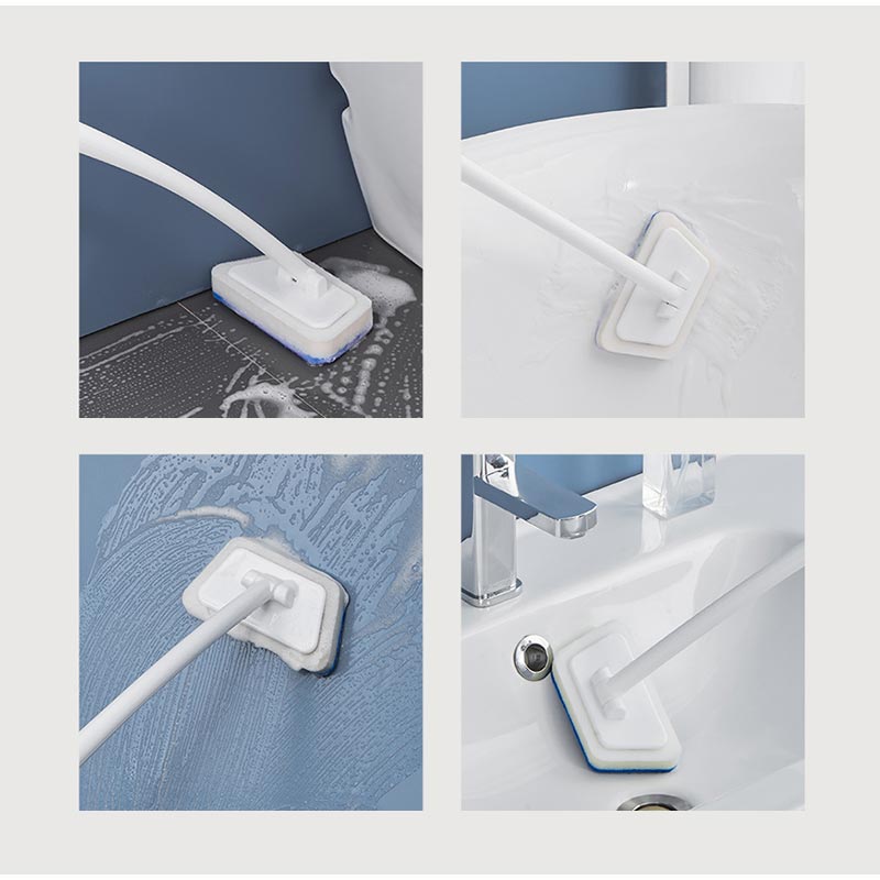 CleanEase Brush - Efficient Bathroom and Tile Cleaning Brush