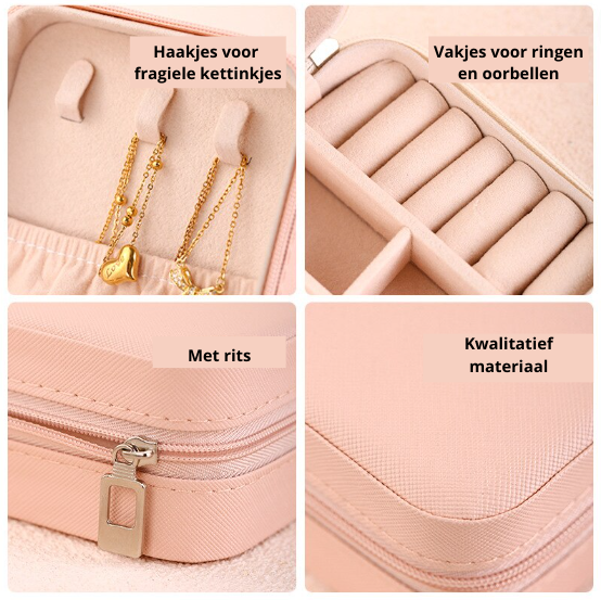 JewelryVault - Portable Jewellery Box Organiser