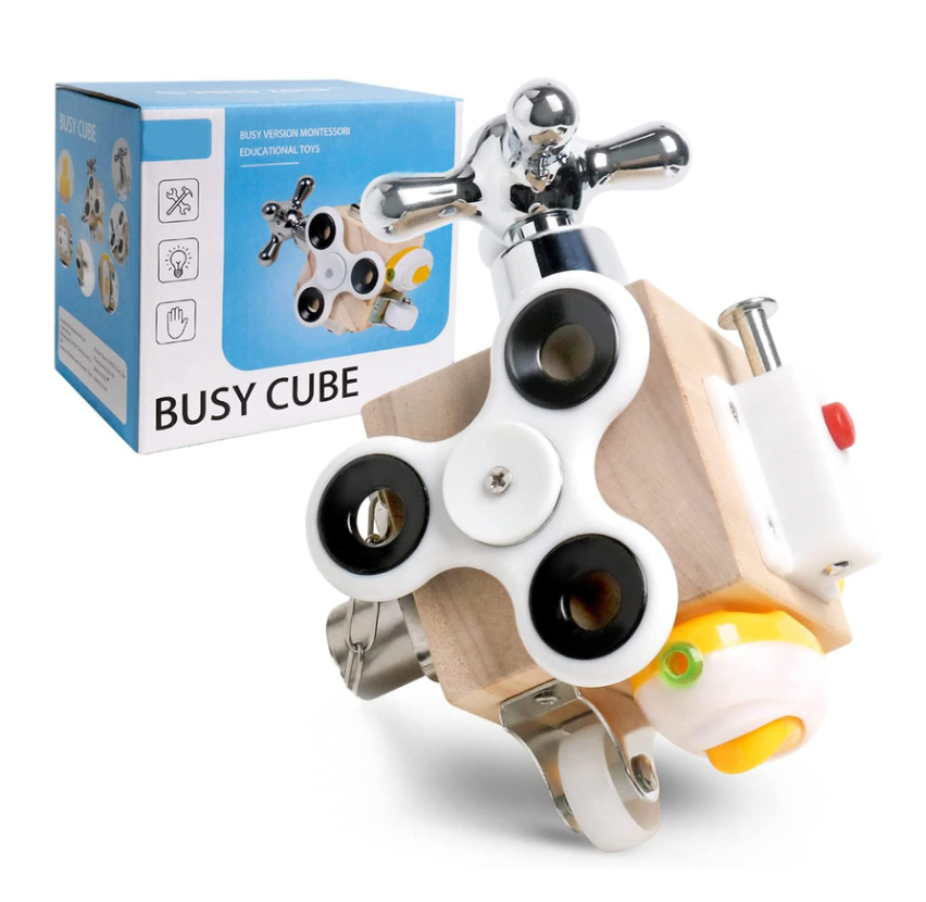 PlayCube - Montessori Busy Cube Travel Toy