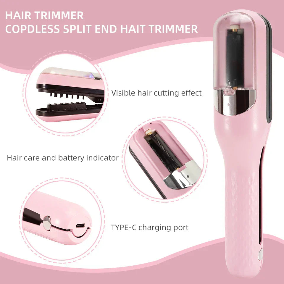 TrimPro - Precision Split-End Hair Trimmer