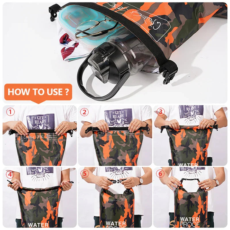 AquaVault Waterproof Dry Backpack