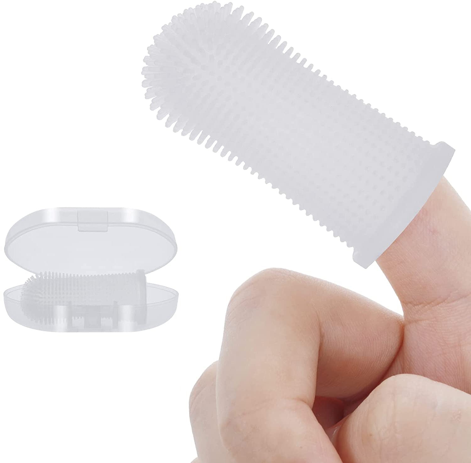 PawClean Pro - Gentle Dog Dental Finger Brush