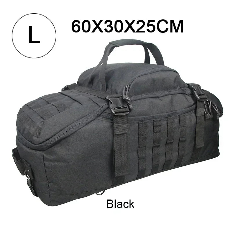 TrailTrek - Tactical Travel Backpack and Duffel Bag