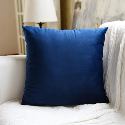 Velvet Elegance Cushion Cover - Luxe Solid Velvet
