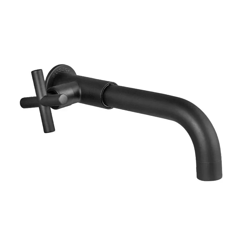 Waterfall Wall Faucet - Modern Stainless Basin Mixer