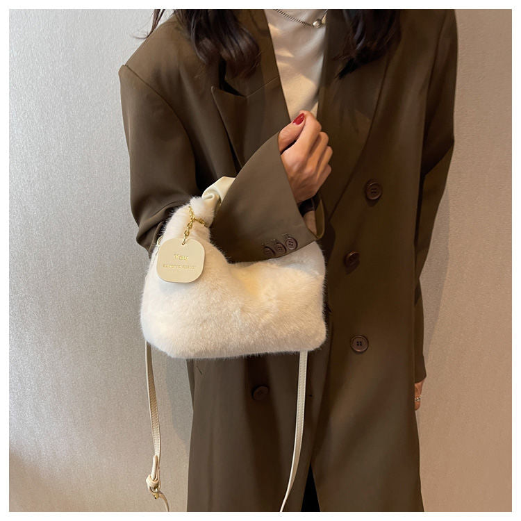 Fluffy - Soft Plush Handbag