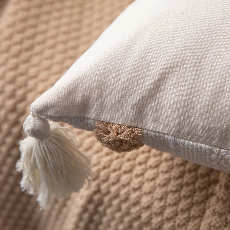 Lumière Tufted Cushion Cover - Elegant Accent