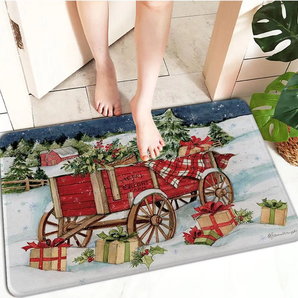 FestiveWelcome - Christmas Doormat