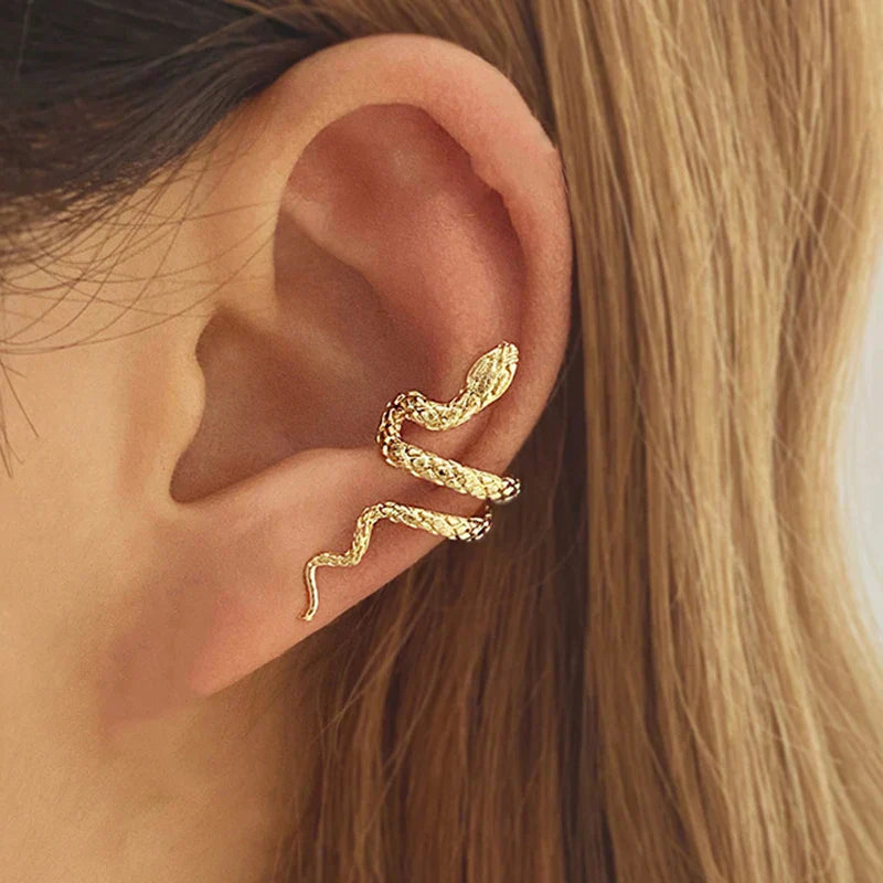 SerpentEdge Snake Ear Cuff – No Piercing