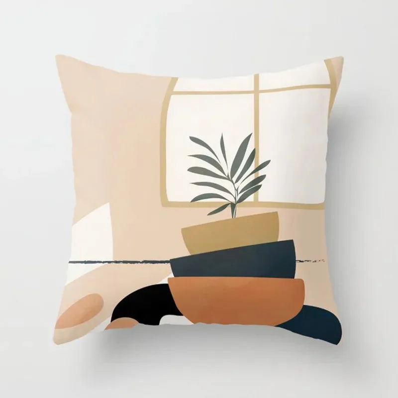 VelvetHaven Cushion Cover - Botanical Velvet