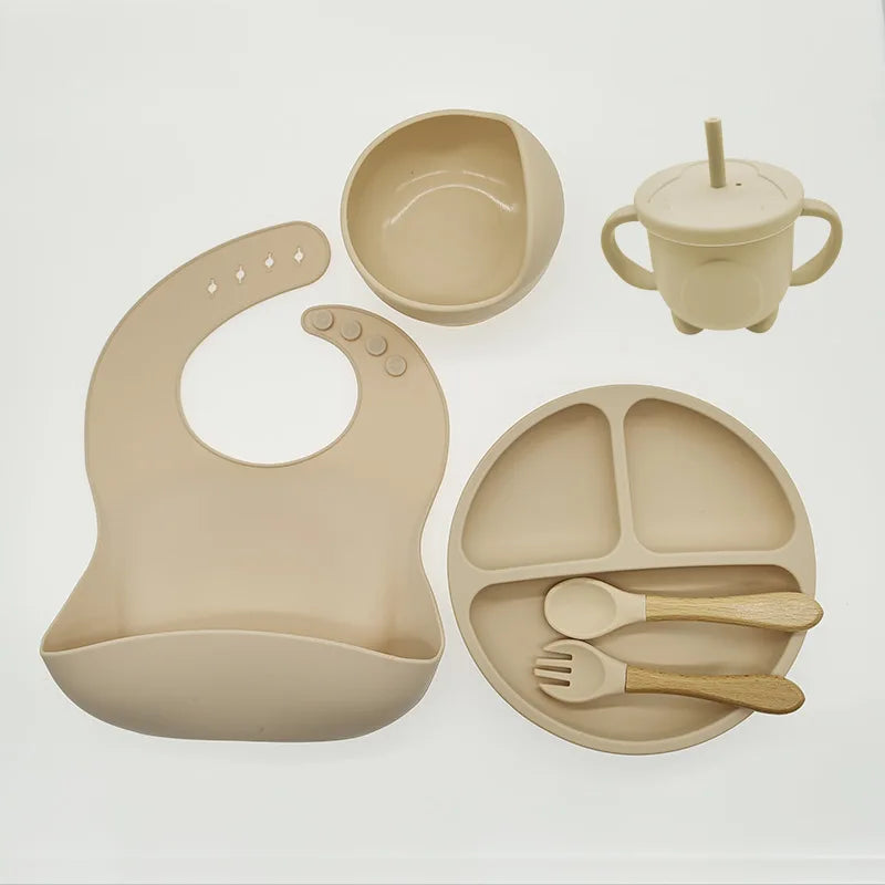 TinyBites Silicone Baby Feeding Set