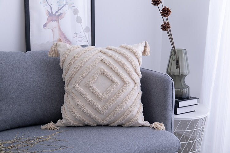 BohoVibes Pillow Covers - Ibiza Style Boho Cushion Covers