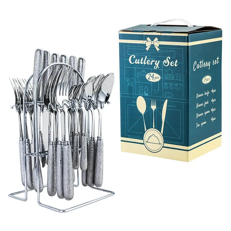 Luxe Stainless Steel Cutlery Set